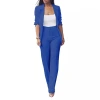 Cross-border European and American women's clothing 2024 Spring New pure long sleeveless simple drape wide-leg dress casual set WL6 Application Scenario